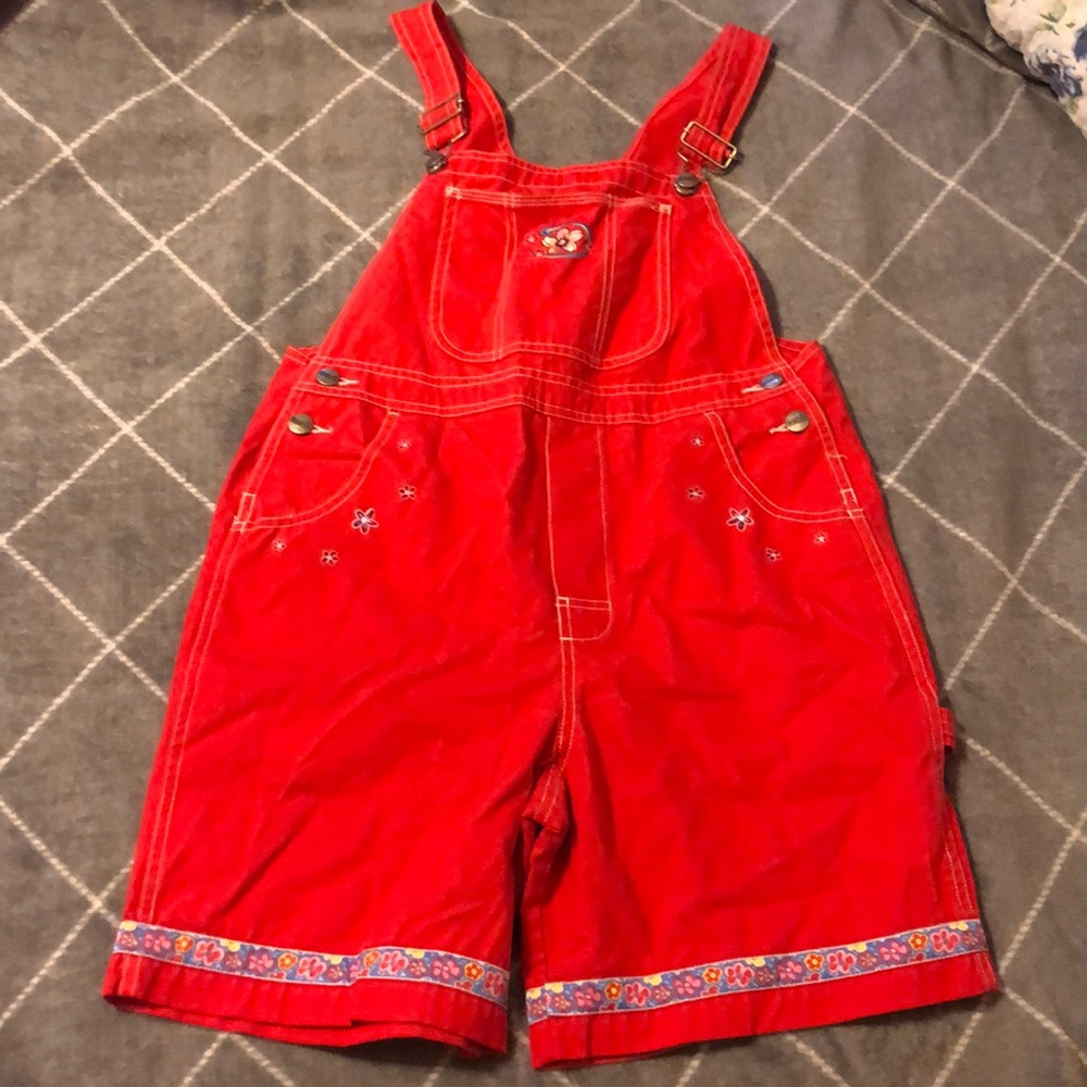 Embroidered L.L. Bean overalls